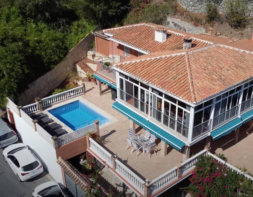 Almuñécar Espectacular Casa En La Playa Con Piscina Privada 빌라 외부 사진