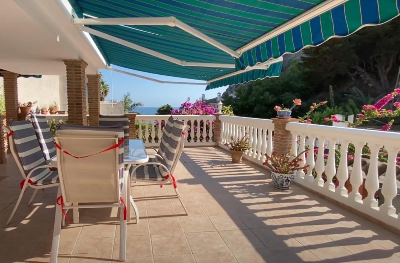Almuñécar Espectacular Casa En La Playa Con Piscina Privada 빌라 외부 사진