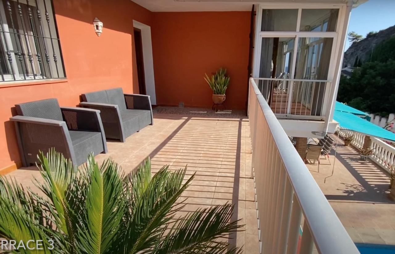 Almuñécar Espectacular Casa En La Playa Con Piscina Privada 빌라 외부 사진