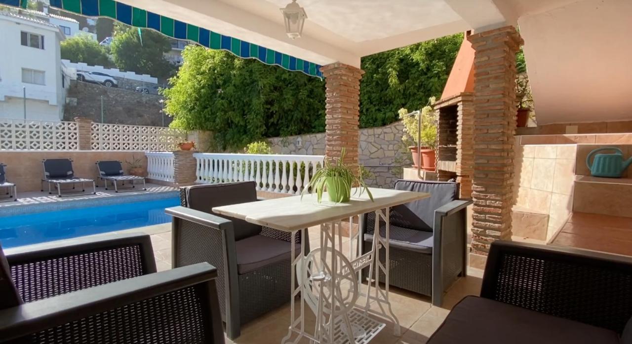 Almuñécar Espectacular Casa En La Playa Con Piscina Privada 빌라 외부 사진