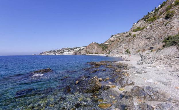 Almuñécar Espectacular Casa En La Playa Con Piscina Privada 빌라 외부 사진